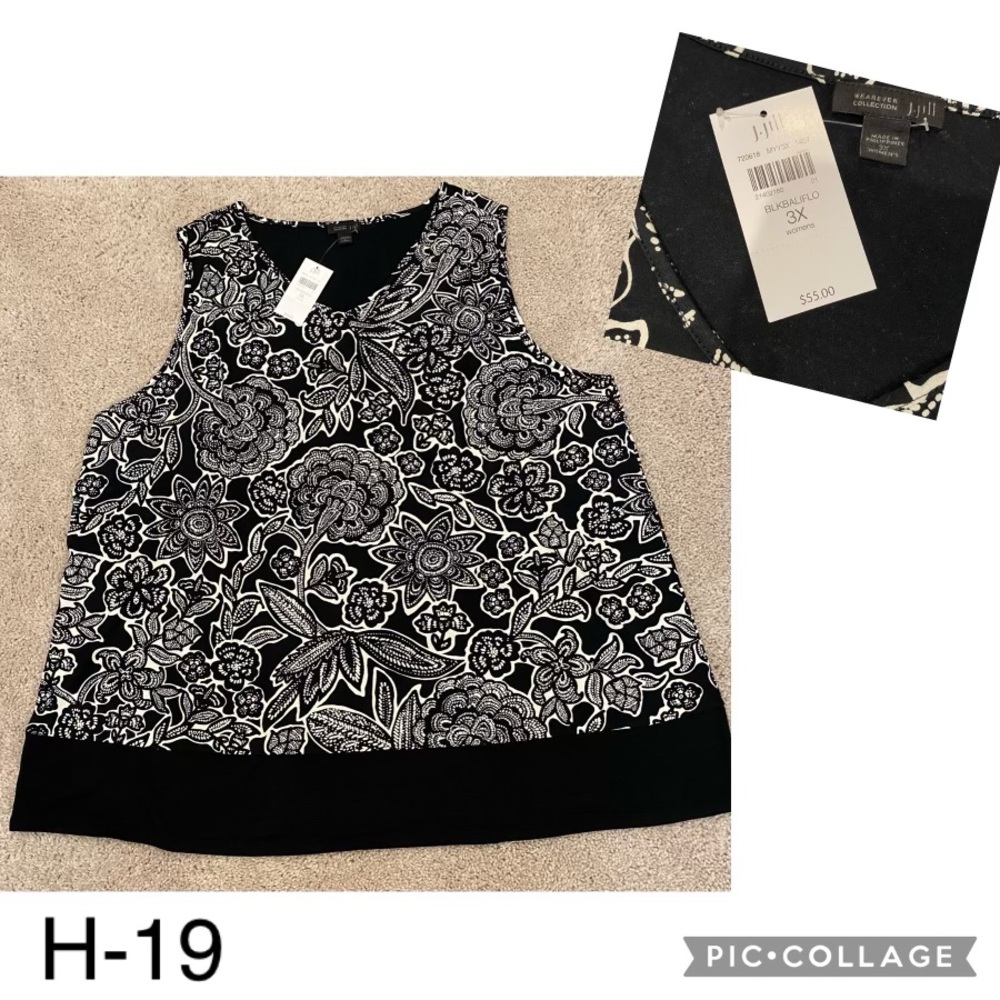NEW J Jill 3X tank